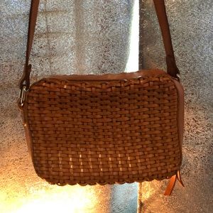 & Other Stories Basket Weave Crossbody Bag